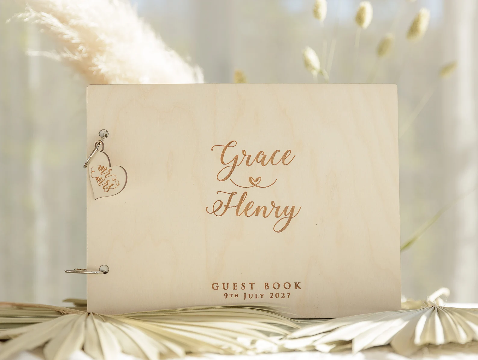 Personalized Guest Book - Księga gości weselnych Spersonalizowany album fotograficzny