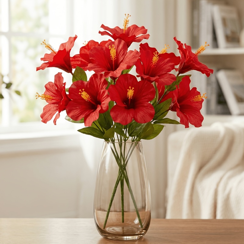 15 kwiatów = 3 wiązki sztuczny – Centerpiece Vase Tall recenzja i cena