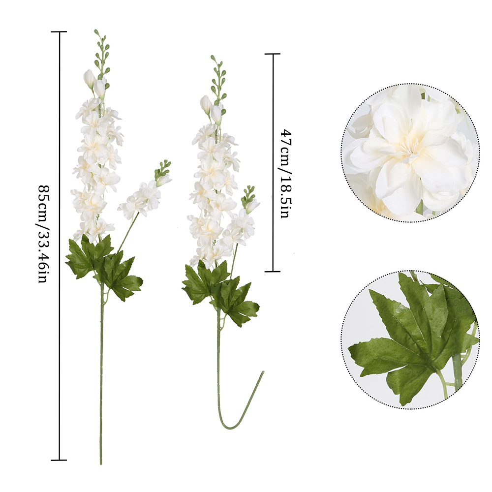 2 szt. Sztuczne kwiaty długie  – Centerpiece Vase Tall recenzja i cena