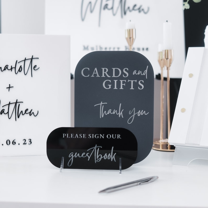 Biała kartonowa skrzynka na śl – Personalized Guest Book recenzja i cena