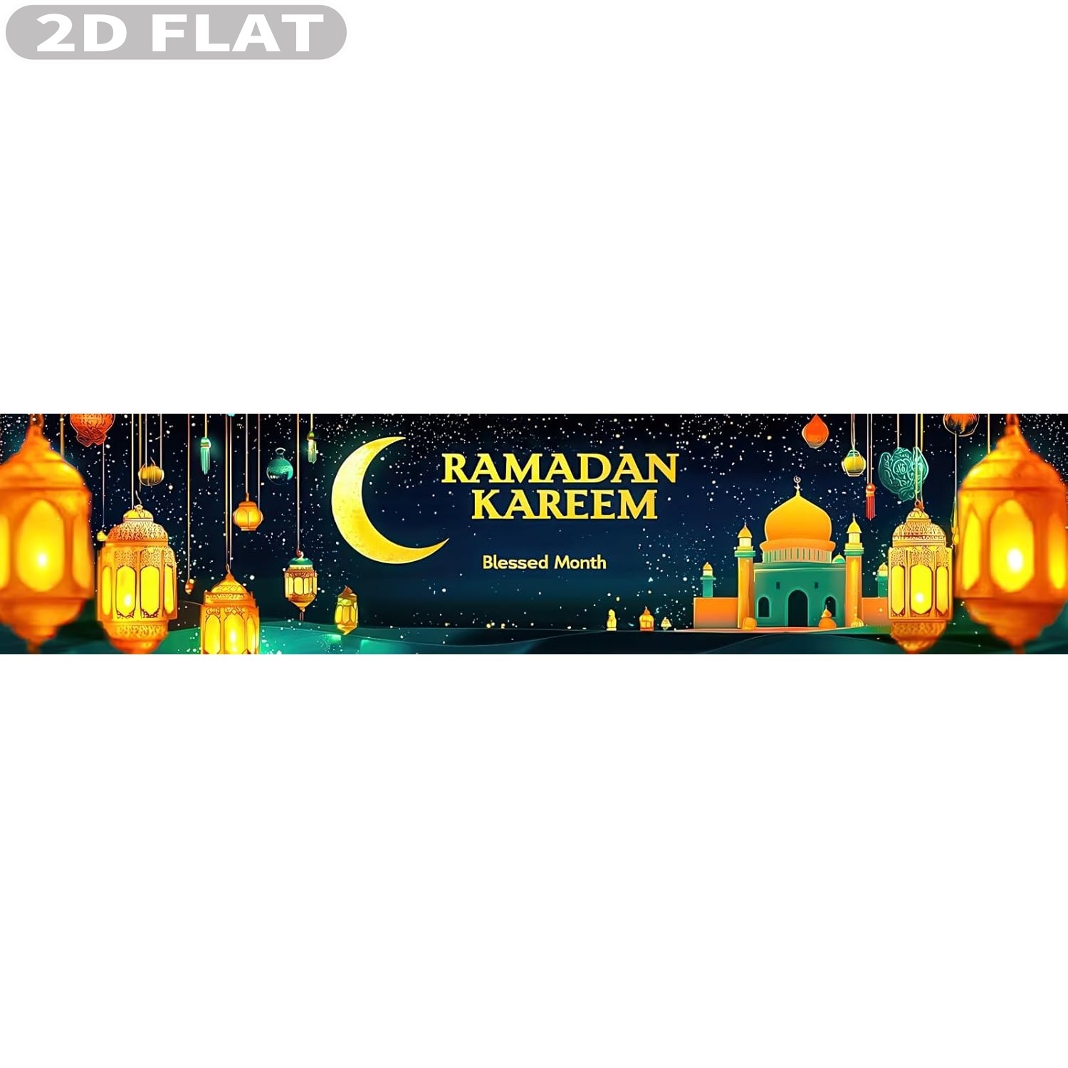 Baner na Ramadan Eid Mubarak,  – Photo Booth Prop recenzja i cena