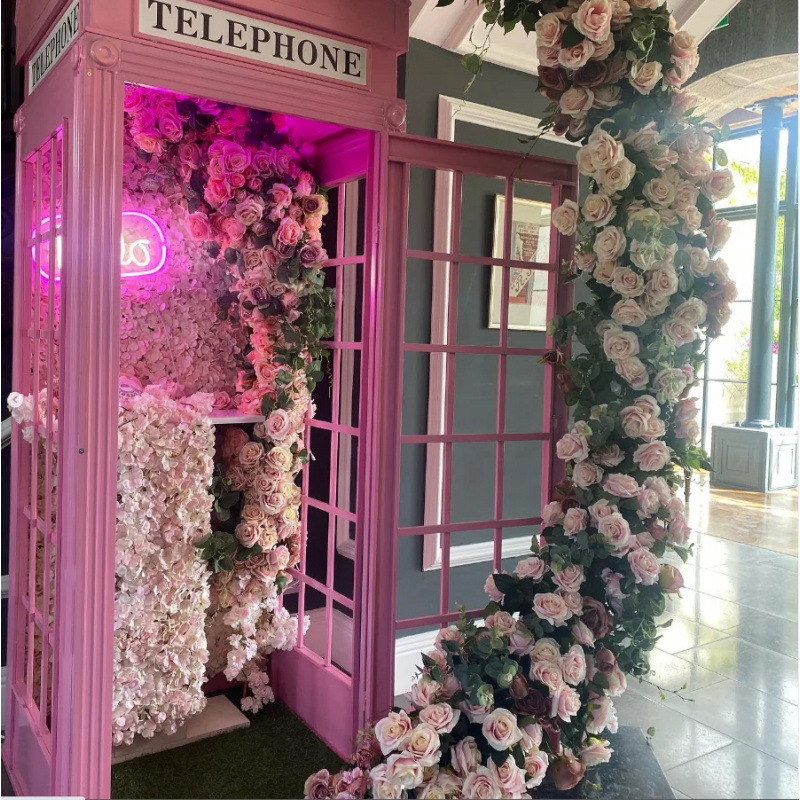 Różowa budka telefoniczna z de – Photo Booth Prop recenzja i cena