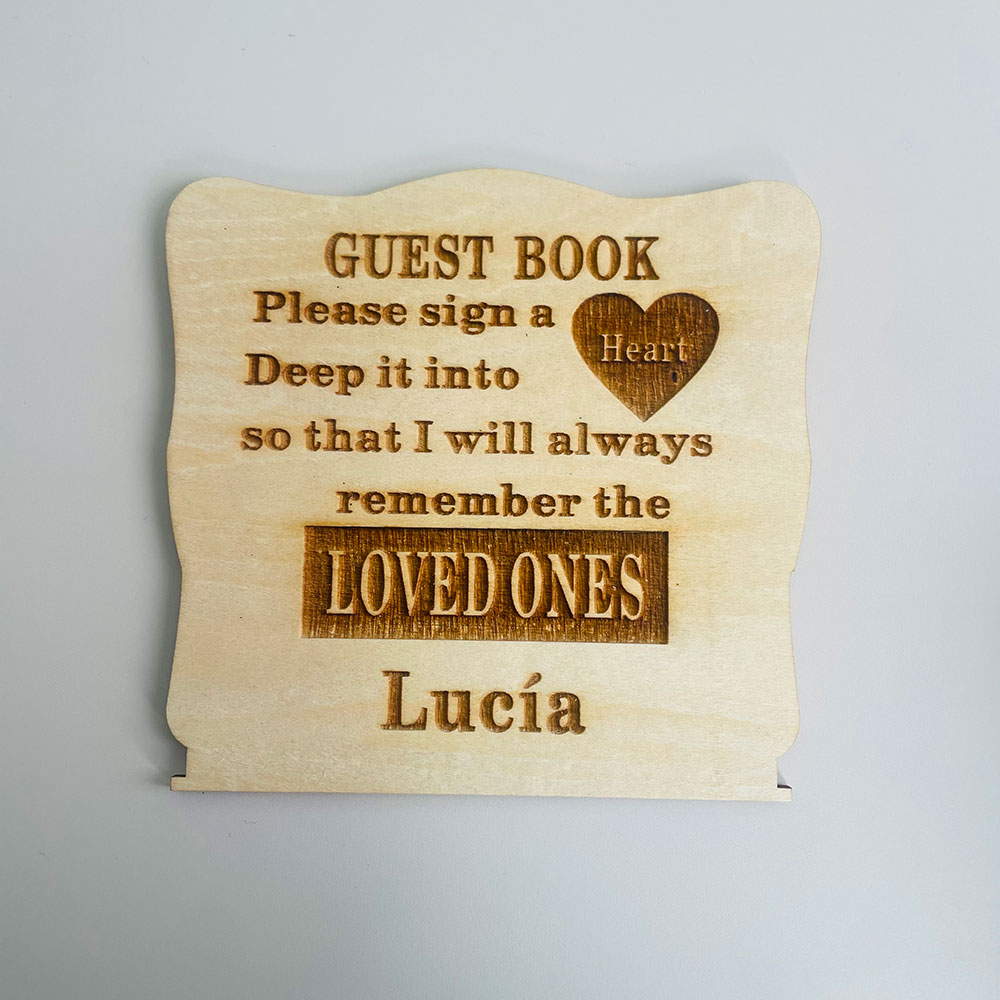 Spersonalizowana księga gości  – Personalized Guest Book recenzja i cena