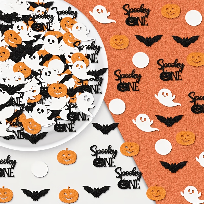 Konfetti na stół na Halloween  – Papercraft Supply Confetti recenzja i cena