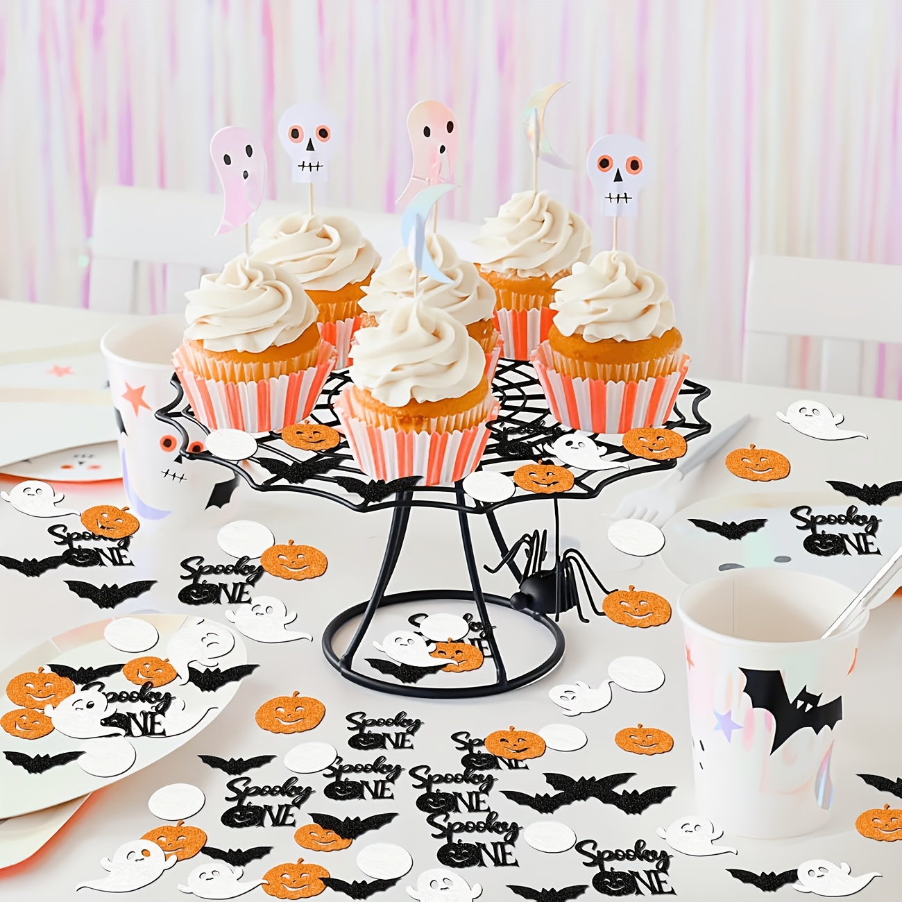 Konfetti na stół na Halloween  – Papercraft Supply Confetti recenzja i cena