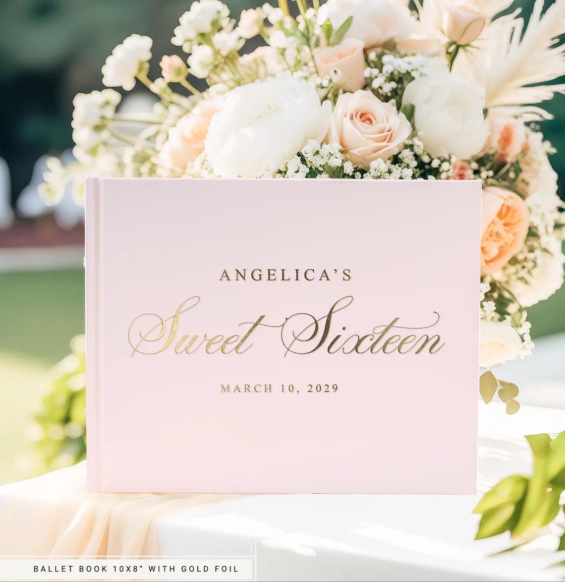 Personalizowana lniana księga  – Personalized Guest Book recenzja i cena