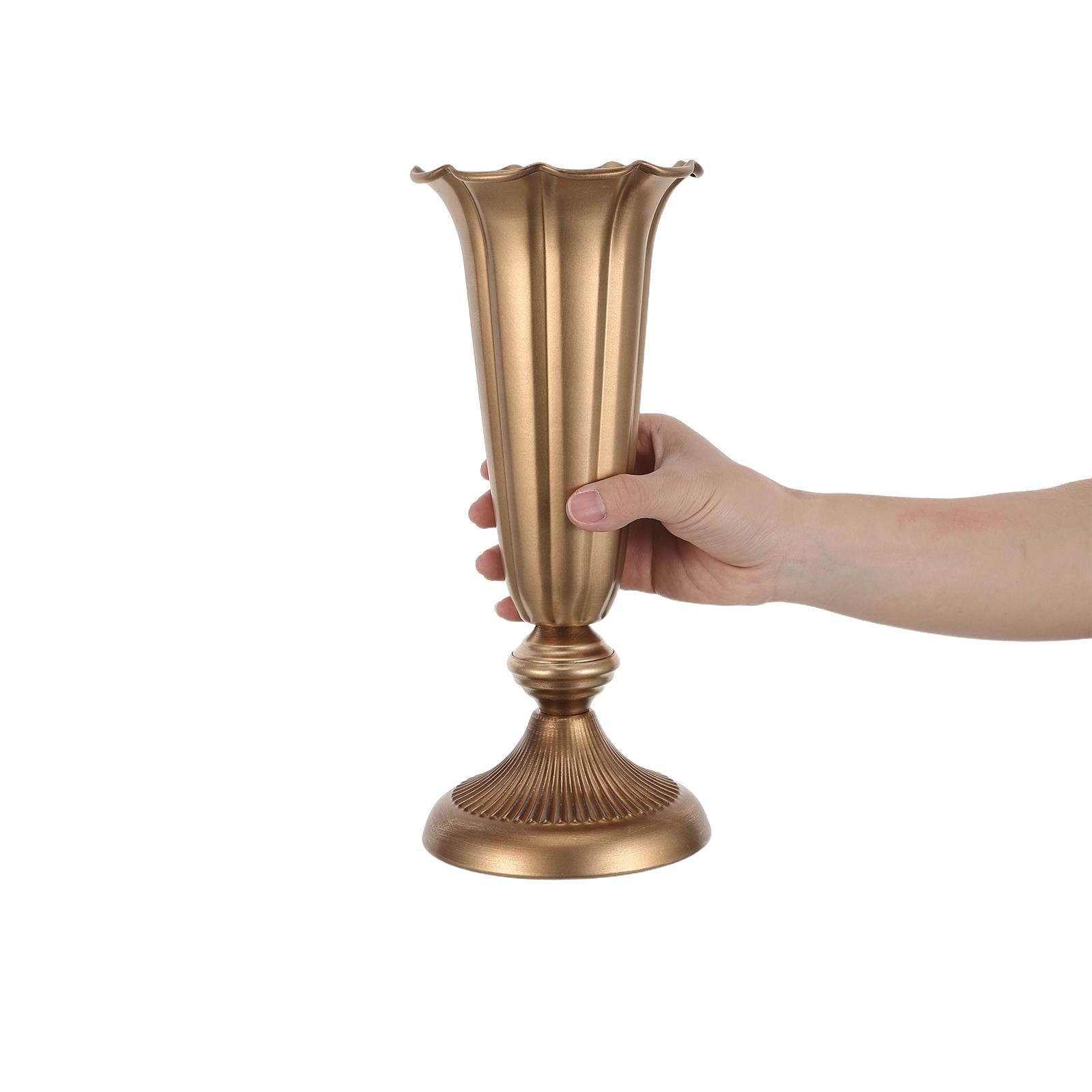 Retro metalowy wazon w kształc – Centerpiece Vase Tall recenzja i cena