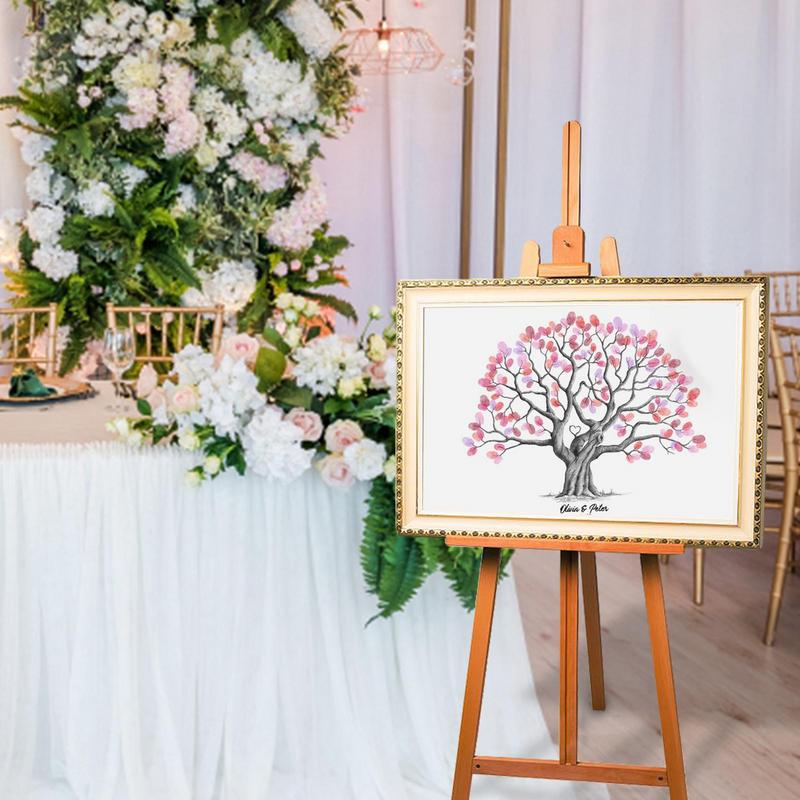Drzewo z odciskiem palca Ślub  – Personalized Guest Book recenzja i cena