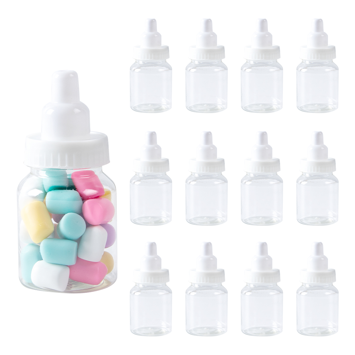 12/24Pcs Butelka na Baby Showe – Wedding Supply List recenzja i cena