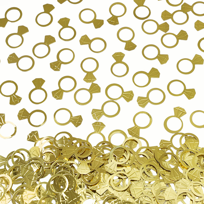 50 sztuk/worek Złote Diamentow – Papercraft Supply Confetti recenzja i cena