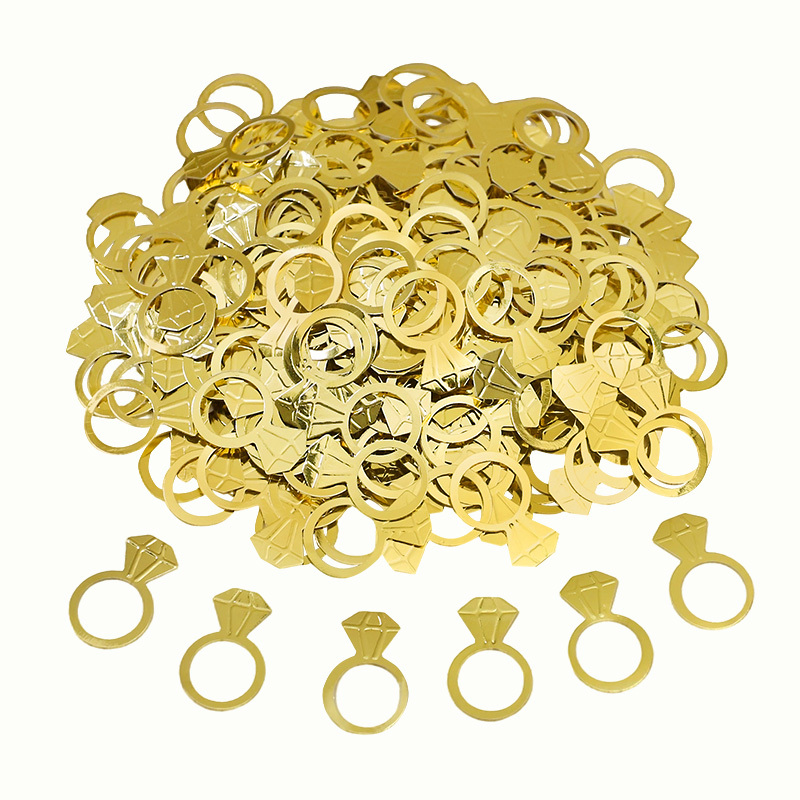 50 sztuk/worek Złote Diamentow – Papercraft Supply Confetti recenzja i cena