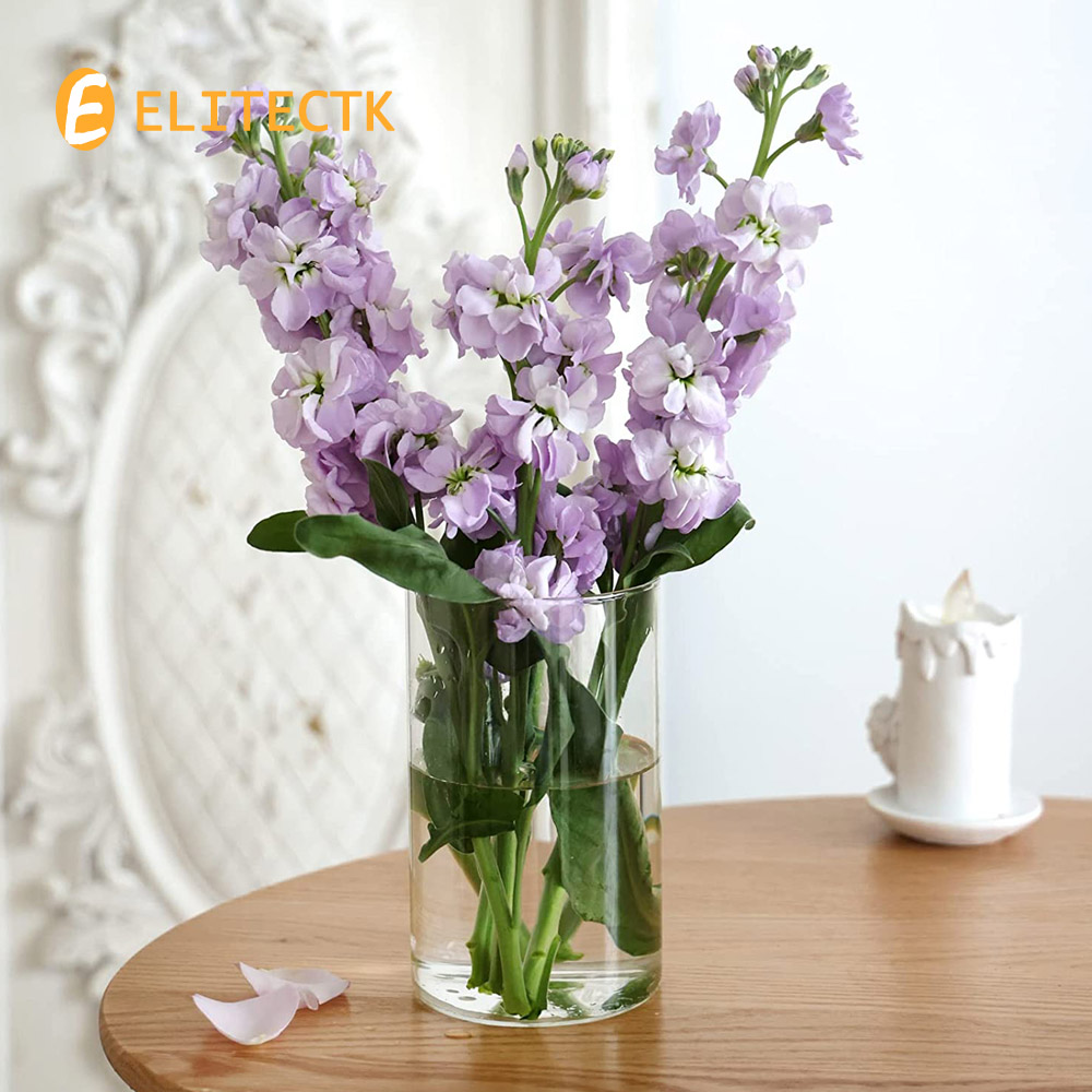 Szklany Cylinder wazon uchwyt  – Centerpiece Vase Tall recenzja i cena