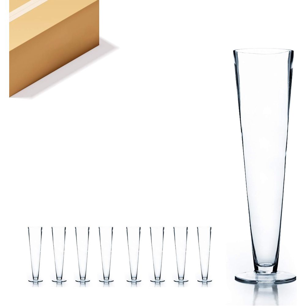 WGV Szklany Wazon Trąbkowy Hur – Centerpiece Vase Tall recenzja i cena