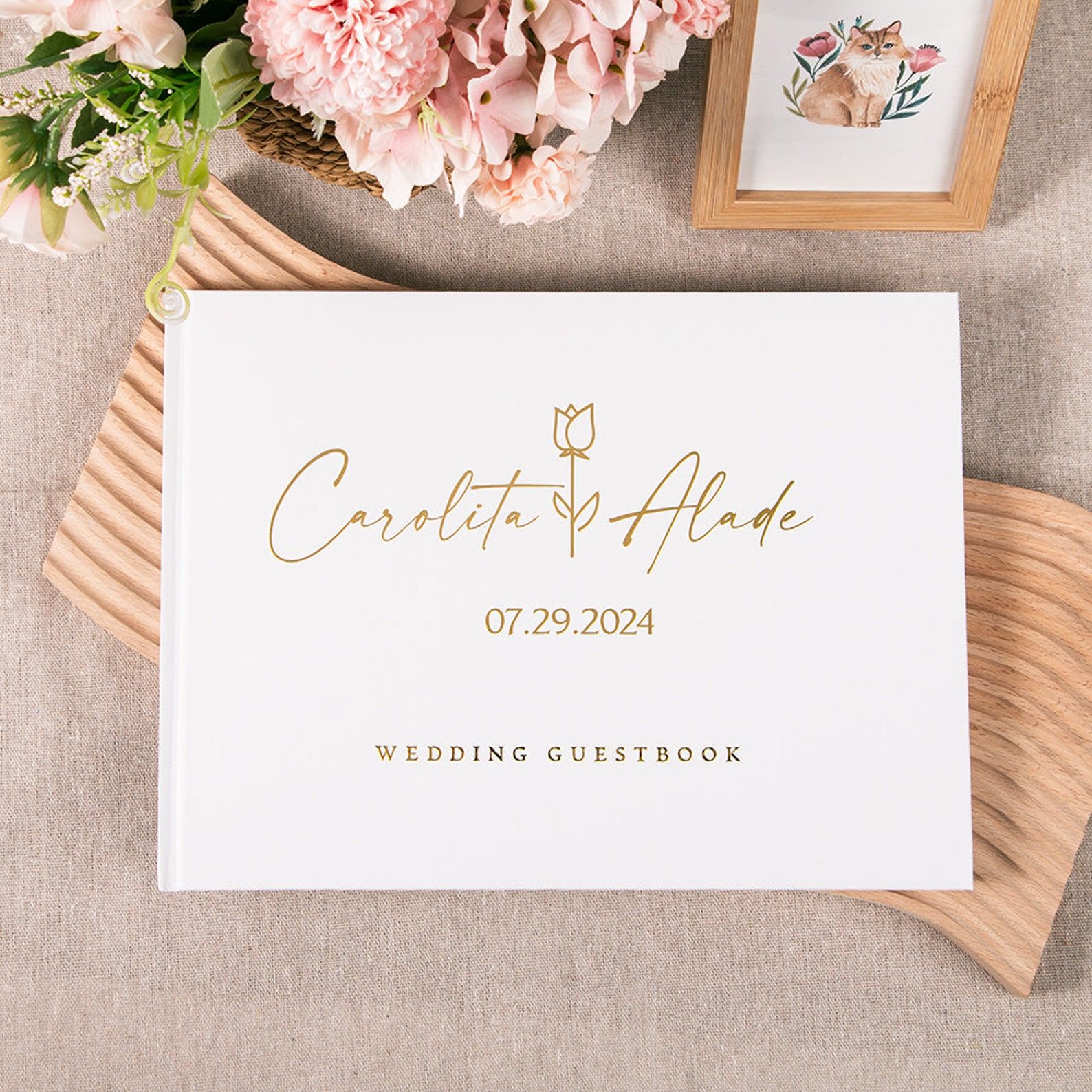 Niestandardowa księga gości we – Wedding Supply List recenzja i cena